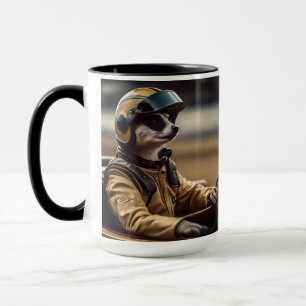 Caneca Fórmula divertida: Motorista de Carro de Corrida P