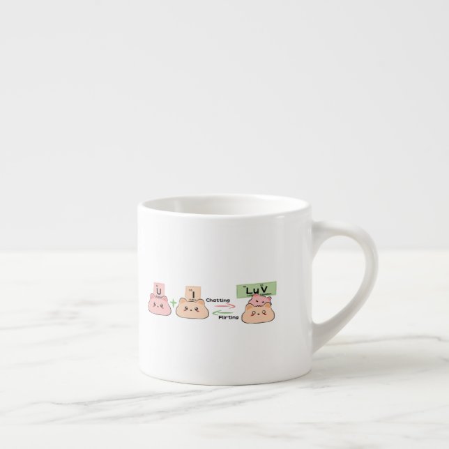 Caneca Fórmulas do Amor | Caneca Urso Fofo (Direita)