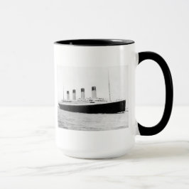 Caneca Forro de passageiro titânico do RMS