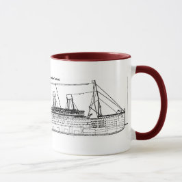 Caneca Forros brancos da estrela