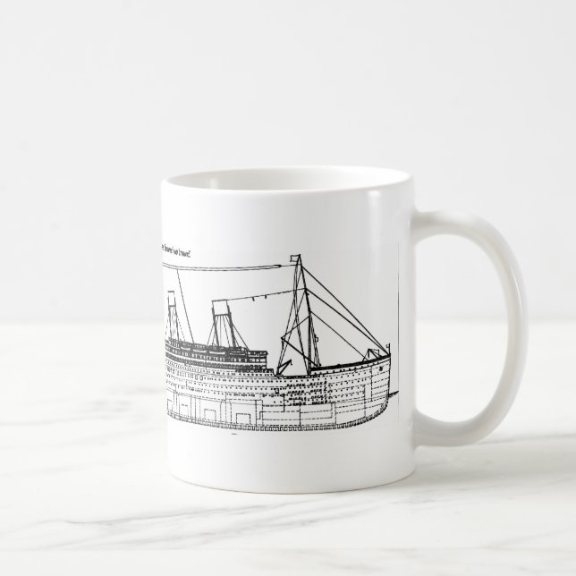 Caneca Forros brancos da estrela (Direita)