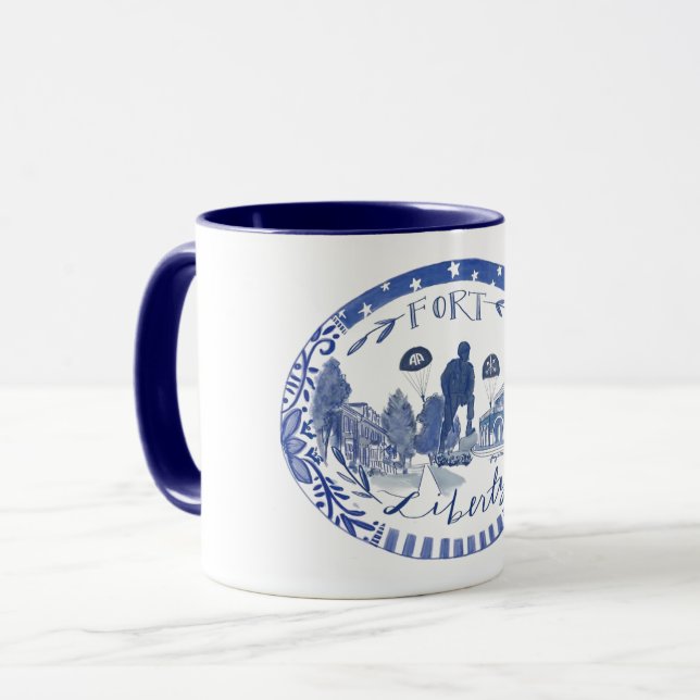 Caneca Fort Liberty Coffee Mug (Frente Esquerda)