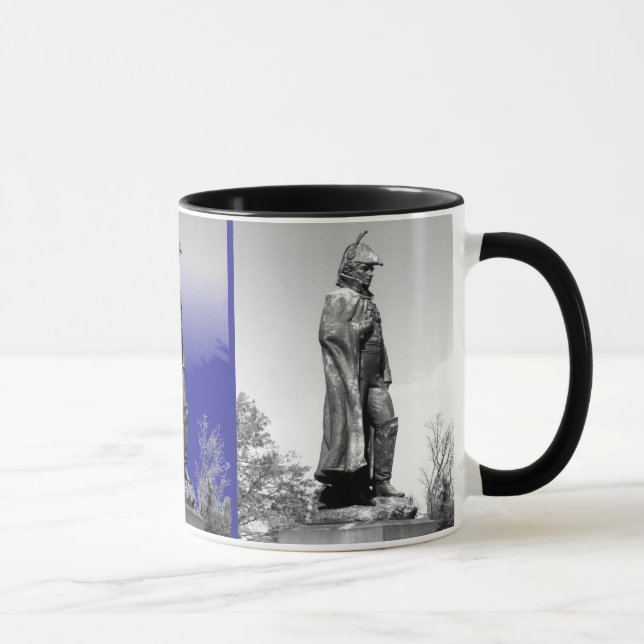 Caneca Fort McHenry Statue B+W (Direita)
