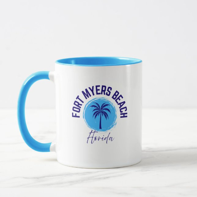 Caneca Fort Myers Beach Florida Coffee Mug (Esquerda)