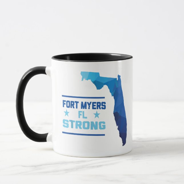 Caneca Fort Myers Florida Strong (Esquerda)
