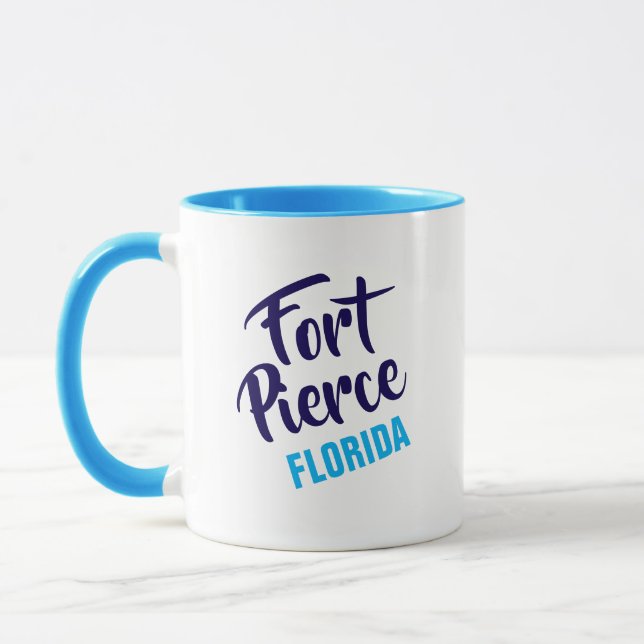 Caneca Fort Pierce Florida Coffee Mug (Esquerda)