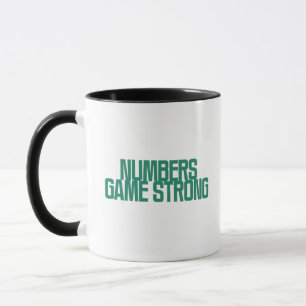 Caneca Forte Jogo de Números Campeão de Análise de Dado