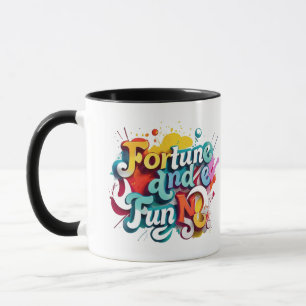 Caneca "Fortuna e Diversão"
