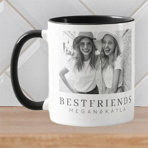 Caneca Foto BFF dos melhores amigos do mundo das criança