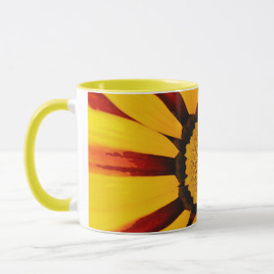 Caneca Foto Botânica da Flor Radiosa Tesouro