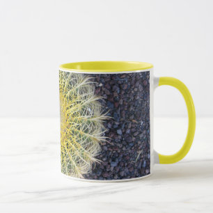 Caneca Foto botânica tropical da planta do cacto