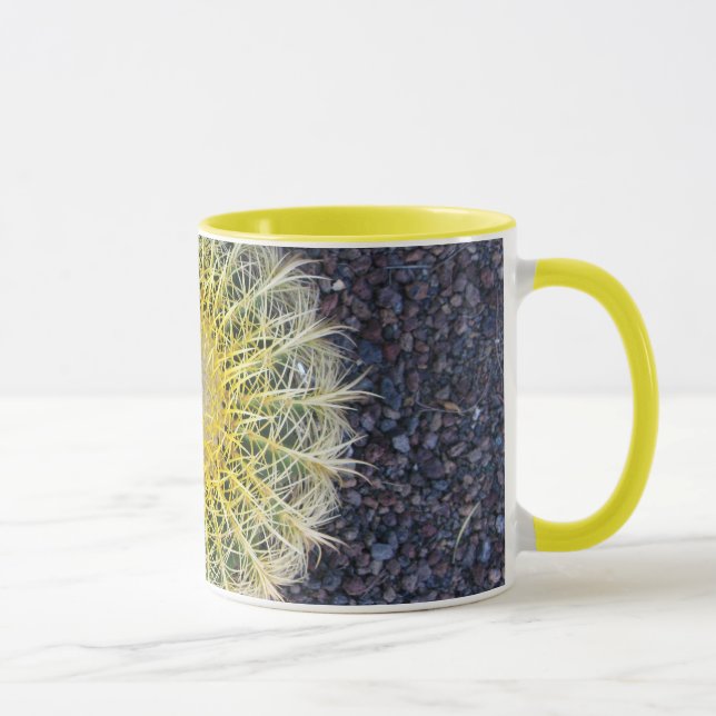 Caneca Foto botânica tropical da planta do cacto (Direita)