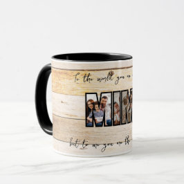 Caneca Foto da família personalizada e bonita