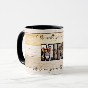 Caneca Foto da família personalizada e bonita
