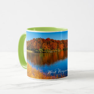 Caneca Foto da paisagem da Virgínia Ocidental