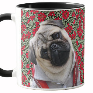 Caneca Foto de cachorro filhote do seu cão Presente fofo
