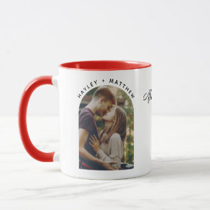 Caneca Foto de Casais de Dia de os namorados melhor junto