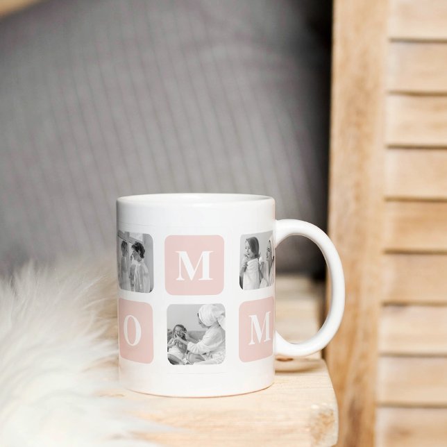Caneca Foto de Colagem de Tendy e Presente de Melhor Mamã (Criador carregado)