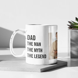 Caneca Foto de Colagem Moderna | Presente de Pai