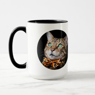 Caneca Foto de Gato Personalizada com Texto | Presente Pe