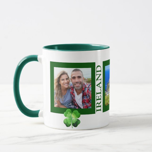 Caneca Foto de Lembrança da Irlanda (Esquerda)