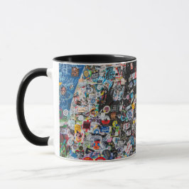 Caneca Foto de Lennon Wall