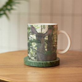 Caneca Foto do Alert Mule Deer Wildlife