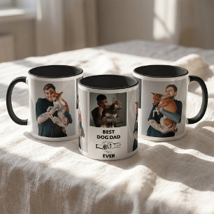 Caneca Foto do Melhor Pai de Cachorro Moderno