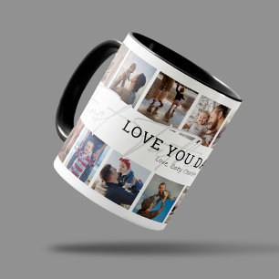 Caneca Foto do primeiro Dia de os pais