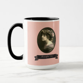 CANECA FOTO NOSTÁLICA DA BELA MENINA
