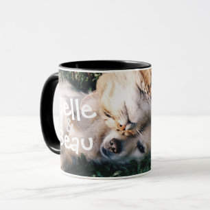 Caneca Foto para Mug Personalizado de Prato de Cão