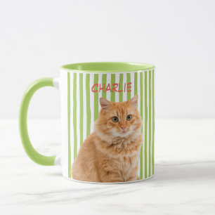 Caneca Foto Personalizada de Animal de Estimação Gato Cac