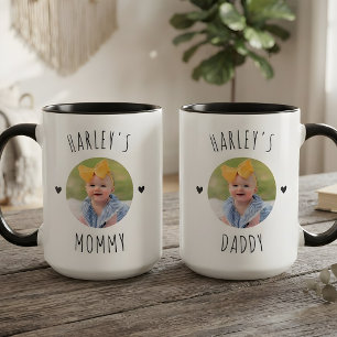 Caneca Foto Personalizada de Bebê no Aniversário da Mamãe