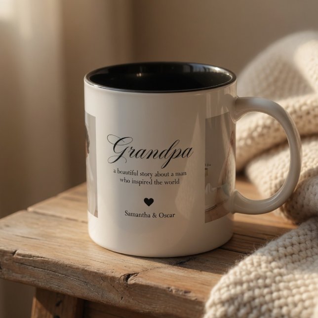 Caneca Foto Personalizada do Vovô (Criador carregado)