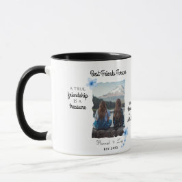 Caneca Foto personalizada dos melhores amigos do mundo