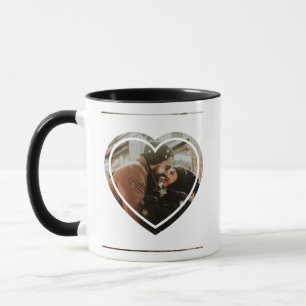 Caneca Foto personalizada e mensagem pessoal romântica