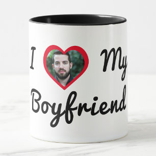 Caneca Foto personalizada I Love My Namorado