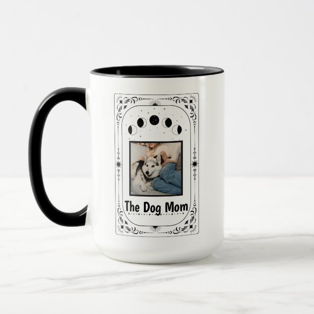 Caneca Foto Personalizada Mãe de Cachorro Amante de Anima (Esquerda)