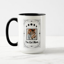Foto Personalizada Mãe de Gato Amante de Animais T