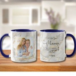 Caneca Foto Personalizada & Nomeie Sua Mensagem De Amor P