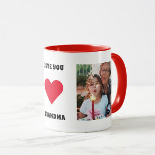 Caneca Foto Personalizada Personalizada Que Te Ama Vovó