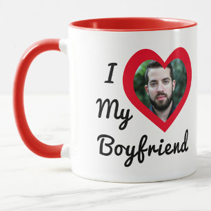 Caneca Foto Personalizada Que Amo Minha Base De Namorado 