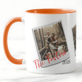 Caneca Foto Polaroid Personalizada da Família - Presente 
