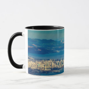 Caneca Fotografia aérea do San Francisco Bay