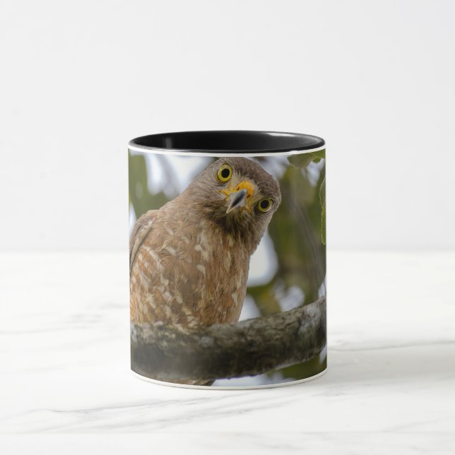 Caneca Fotografia de Belizean Roadside Hawk (Centro)