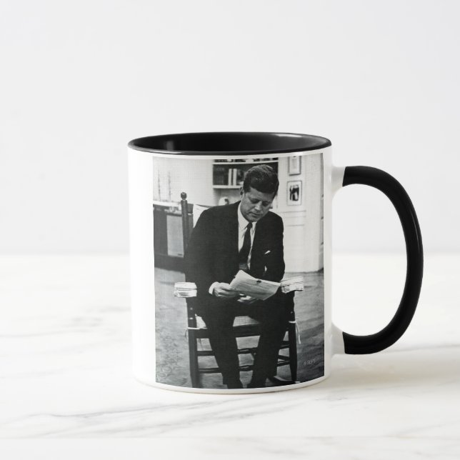 Caneca Fotografia de John F. Kennedy 2 (Direita)