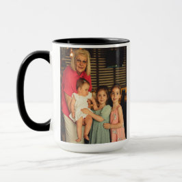 Caneca Fotografia Personalizada, Avó Dia de as mães, Café