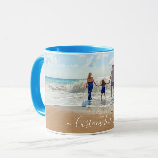 Caneca Fotografia personalizada Mug Personalizada Suas Fo (Frente Esquerda)
