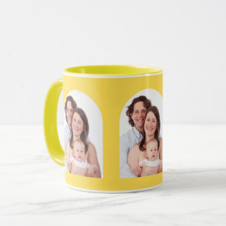 Caneca Fotografias Personalizadas da Família Arch 3