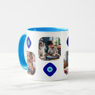 Caneca Fotos da família divertida, Trabalho de arte de Ma
